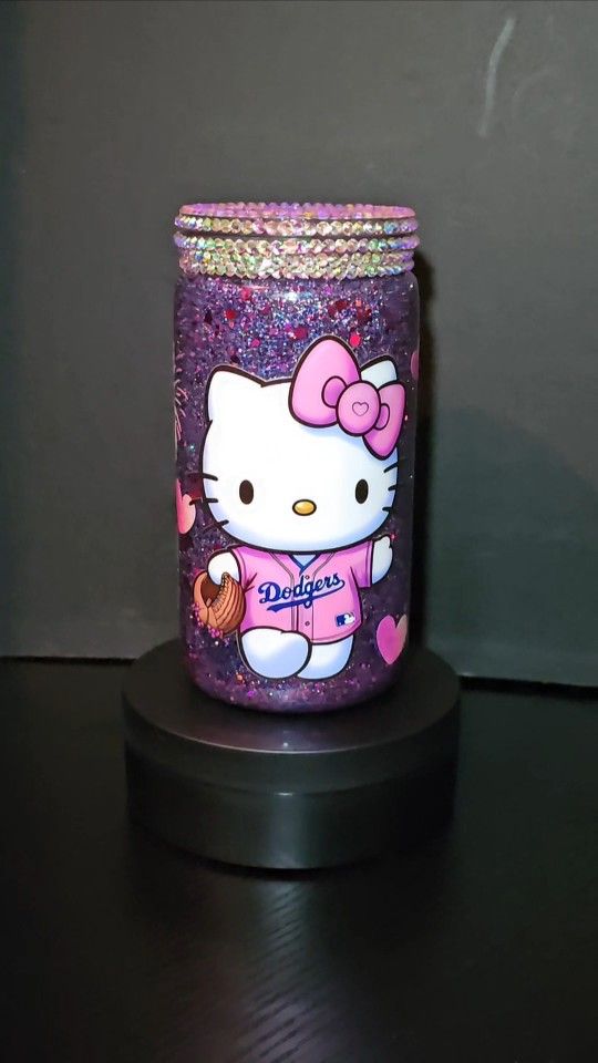 Hello Kitty Snowglobe Cup