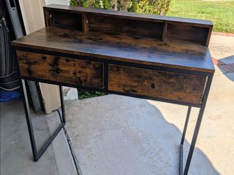 Wiring Desk, 2 Drawers