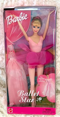 Vintage 2001 Barbie Ballet Star Doll NRFB-Mattel-New-Pristine Box!