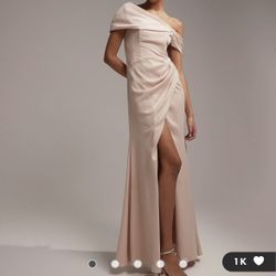 ASOS Blush Pink Bridesmaid Dress