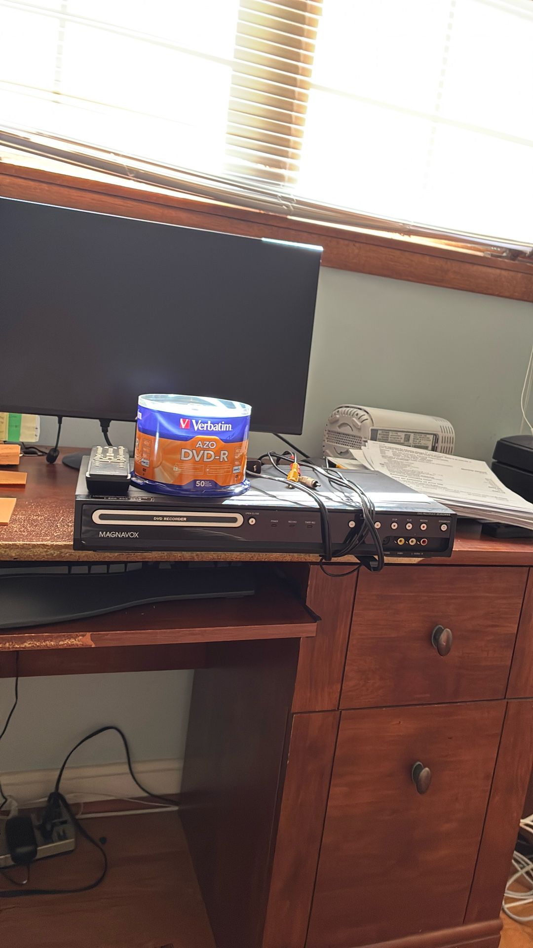 Recordable DVD Disks and DVD Recorder-Player