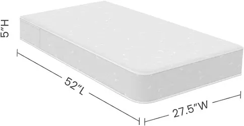 Pottery Barn Crib Mattress 52" x 27.5" x 5"