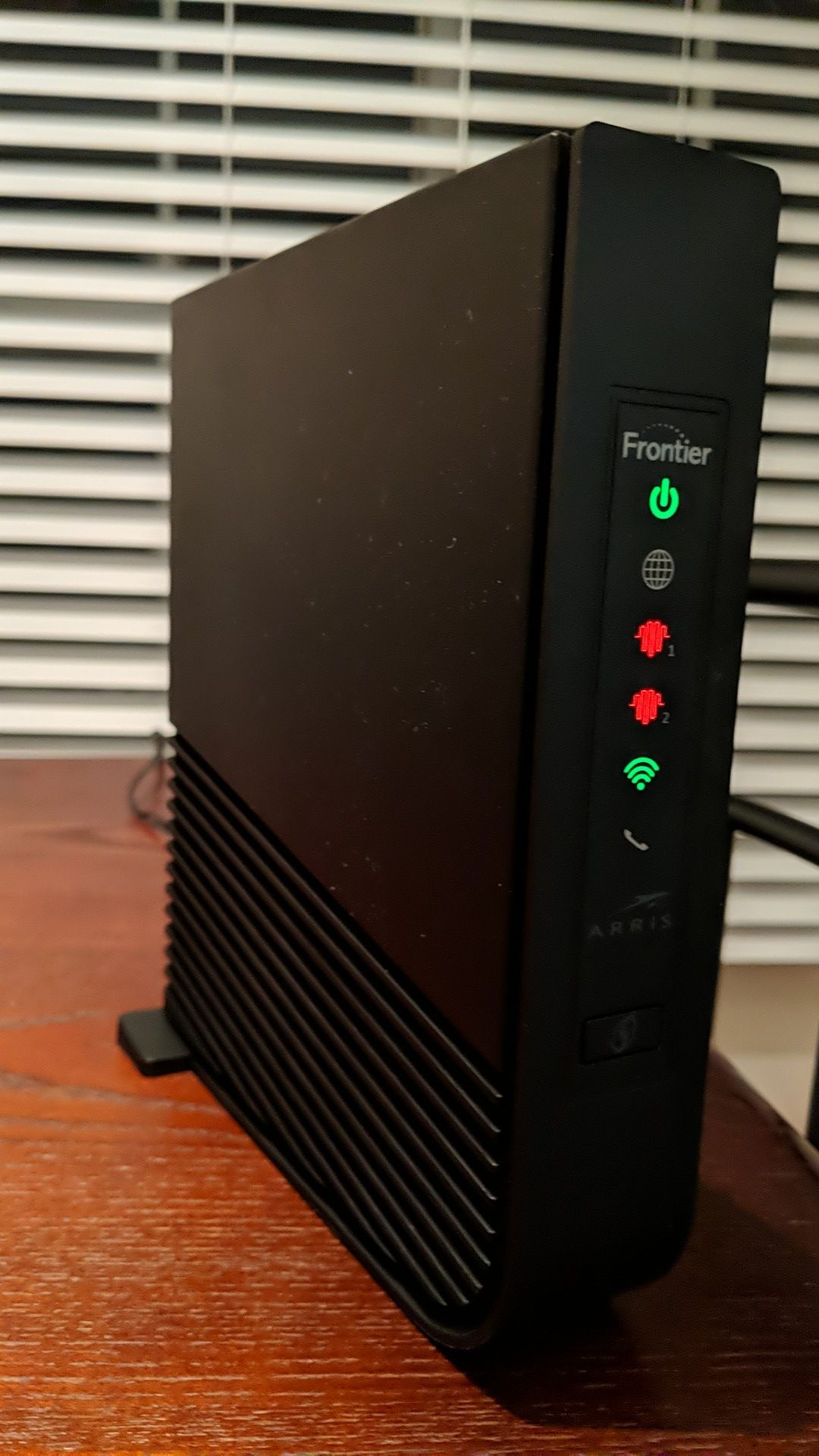 Arris Frontier modem router Dual band 2.5GHz and 5 GHz