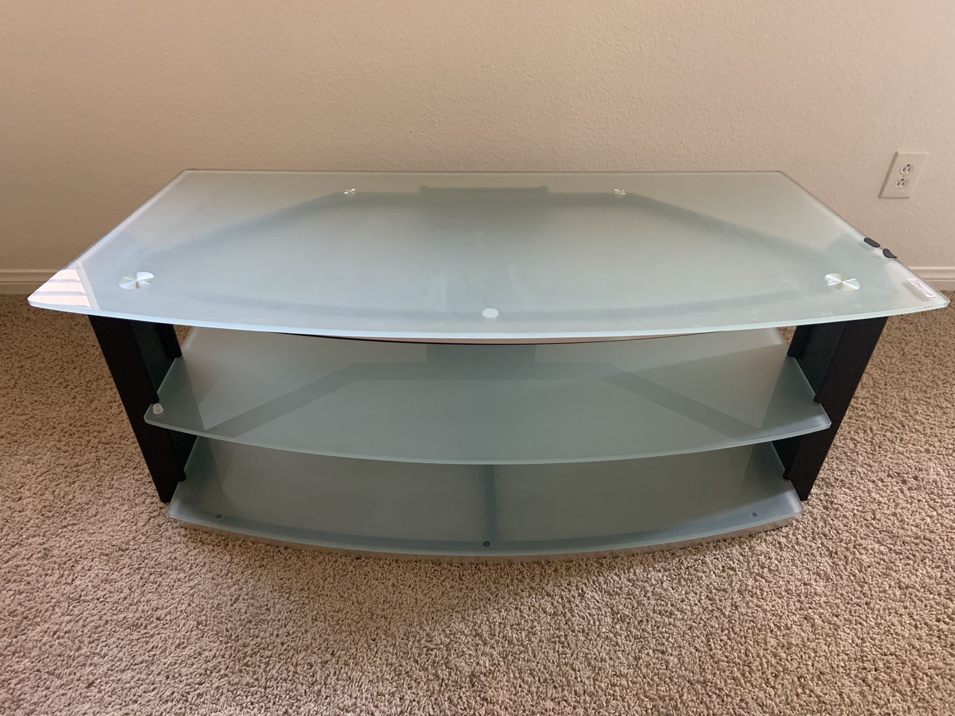 Tempered Glass TV Stand