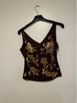 Shantalie Brown & Gold Evening Top & Pants
