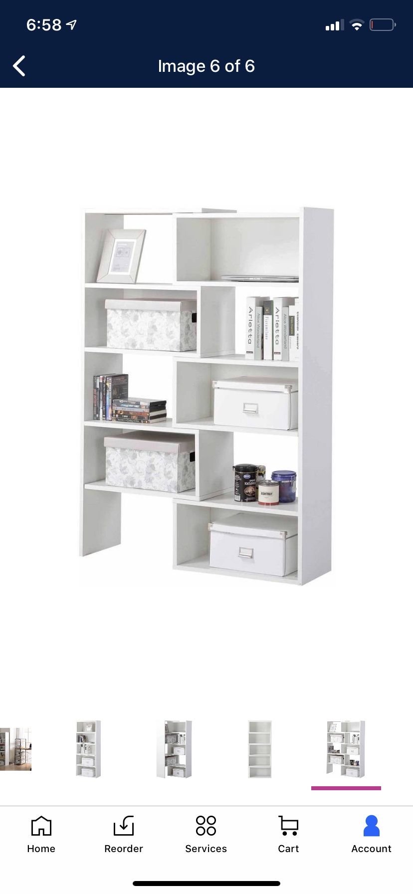 Beautiful storage shelves NEW