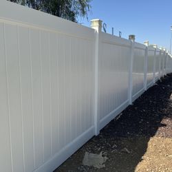 Vinyl Fence