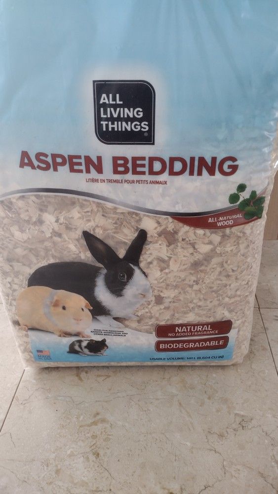 Aspen Bedding. 140 Liter Volume.