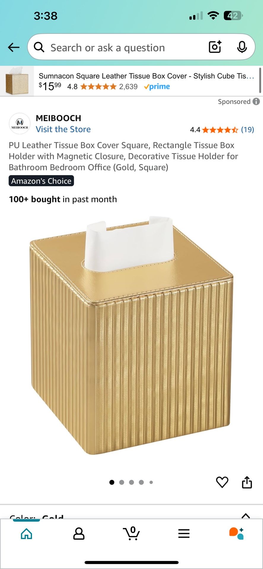 Tissue Box Cover