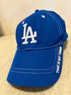 Los Angeles Dodgers 'This Is My Town' Baseball Cap Hat Blue & White