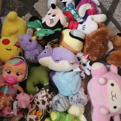 Random Plushies And Dolls