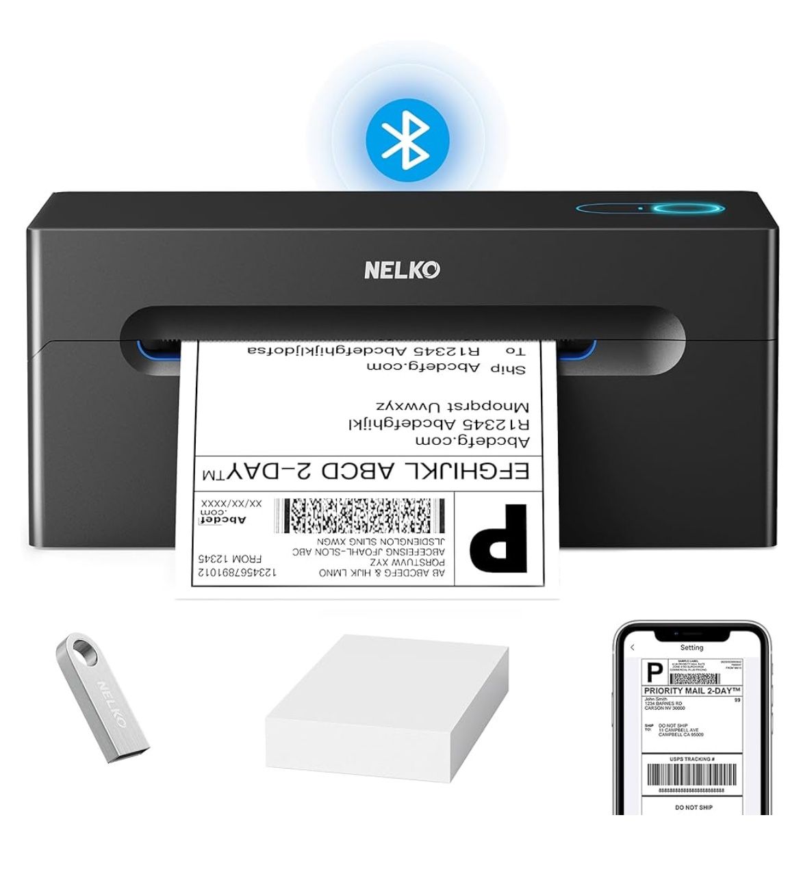 Nelko Thermo Label Printer NEW