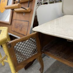 Marble top vintage Endtable