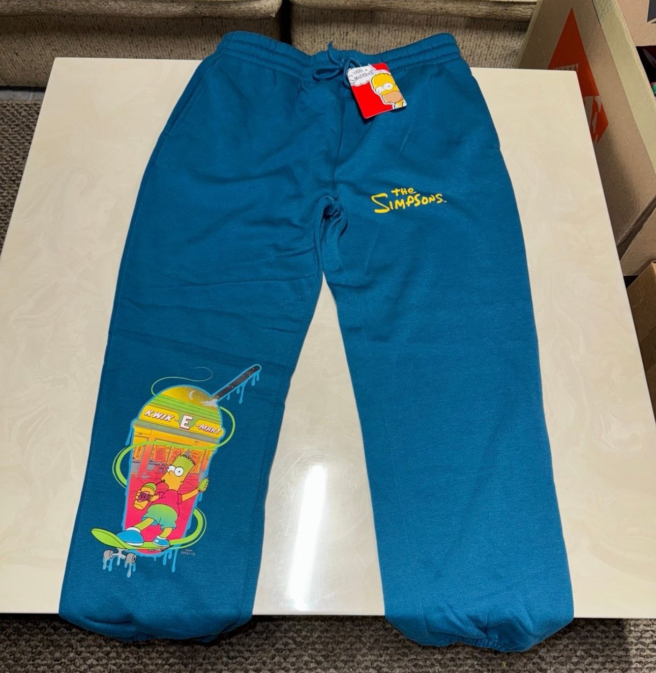 The Simpsons Joggers new with tags size Medium