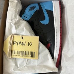 Air Jordan 1 size 9 NC to CHI