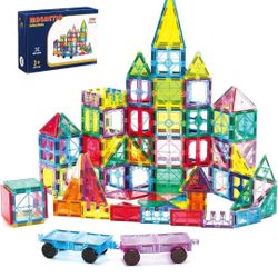 Magnetic Building Tiles Set,Juego de bloques de construcción magnéticos