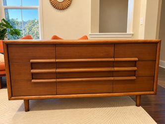 Mid Century Modern Desk and Dresser