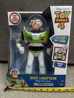 NEW Toy Story Disney Advanced Talking Buzz Lightyear Action Figure 12''