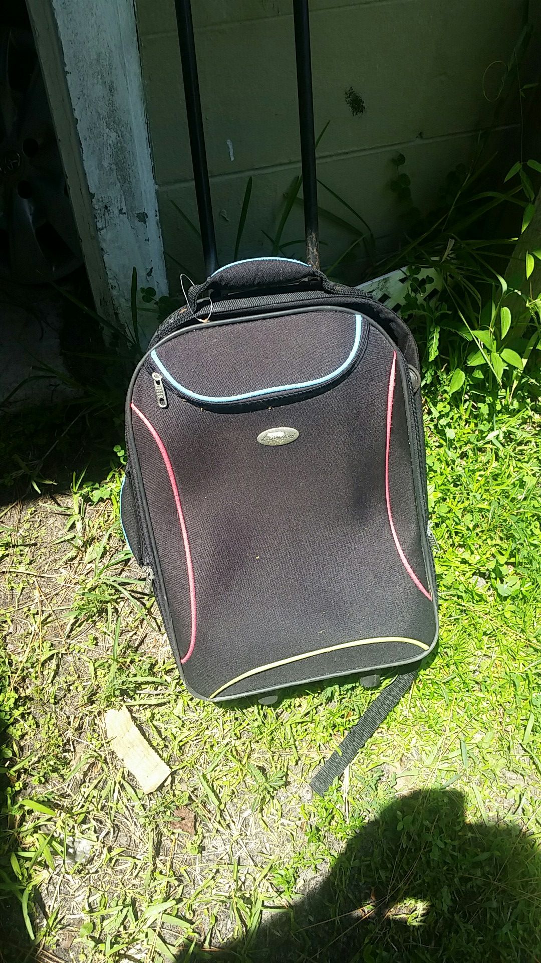 Luggage with wheels