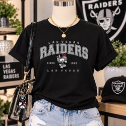 Las Vegas Raiders Hello Kitty Graphic T-Shirt