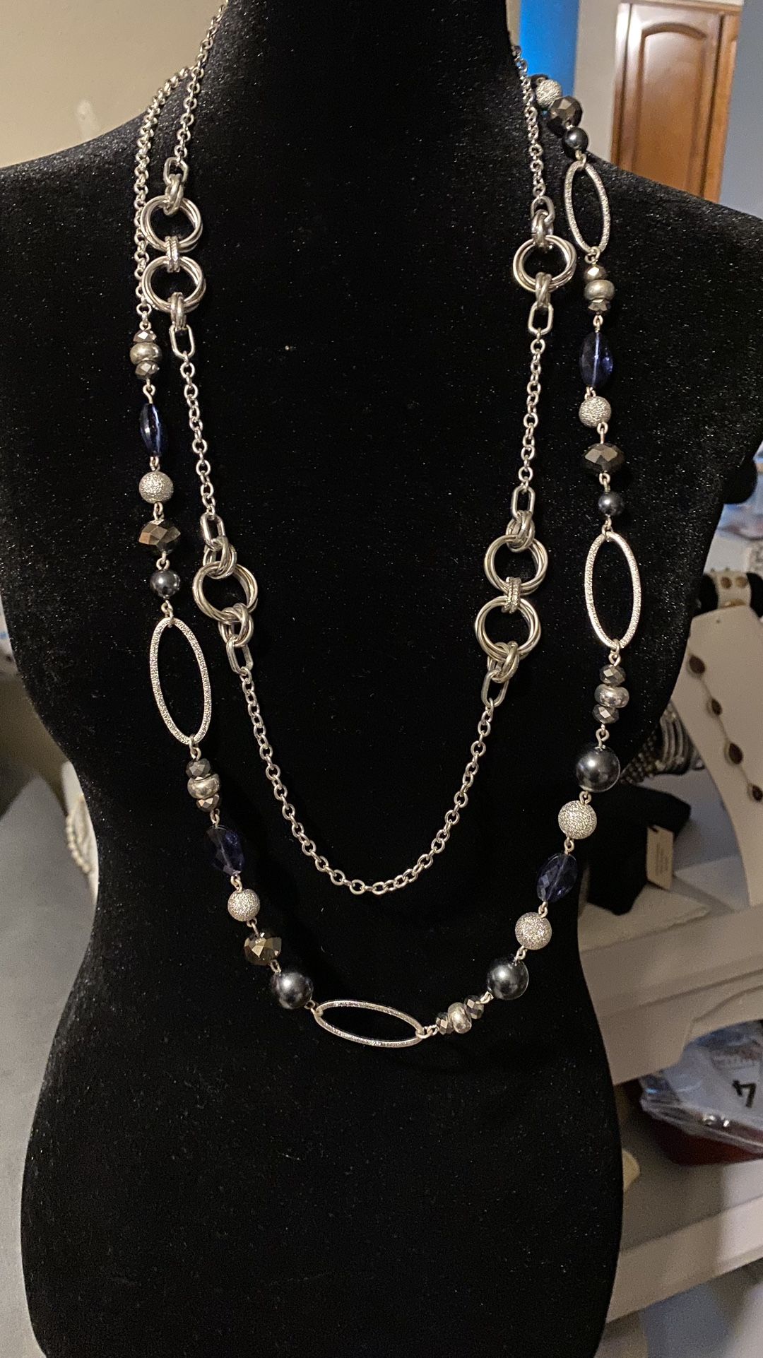 Long Two Tier Necklace