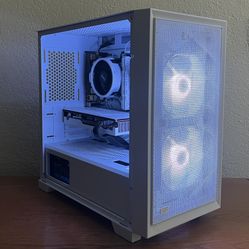 Ryzen 5 3600 / RX 5600XT | White Gaming PC with RGB
