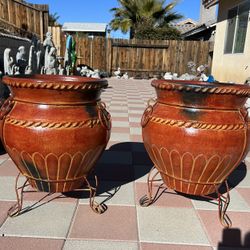 New Flower Pots Made Out Of Clay Perfect Gift 🎁 