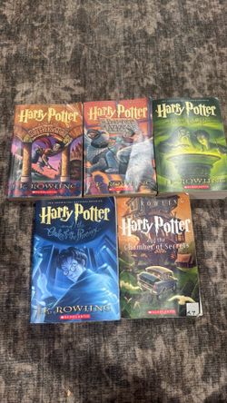 Collection of Harry Potter books