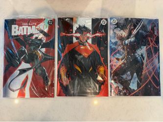 SDCC Exclusive DC Shop Comic Book Foil Covers