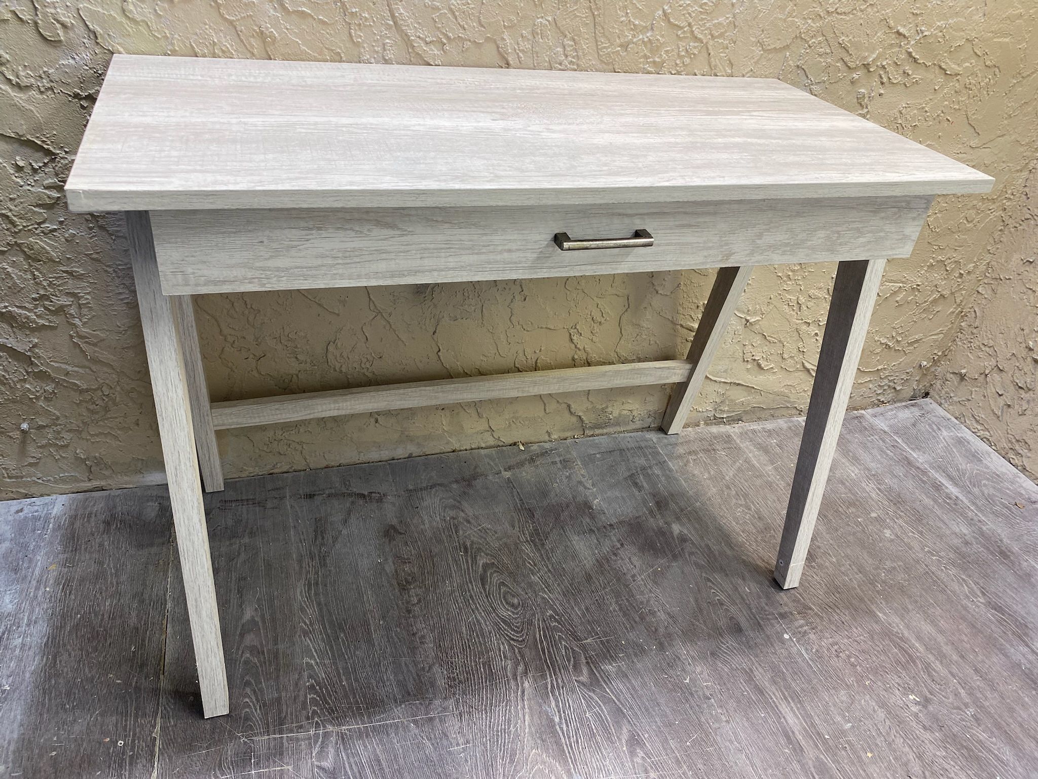 Paulo Wood Writing Desk with Drawer Local Delivery for a Fee See My Items