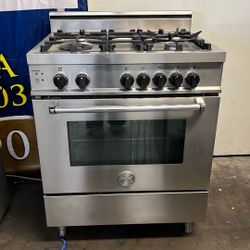 BERTAZONNI 30”WIDE ALL GAS RANGE STOVE 
