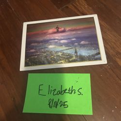 Mary Poppins Sky Postcard 