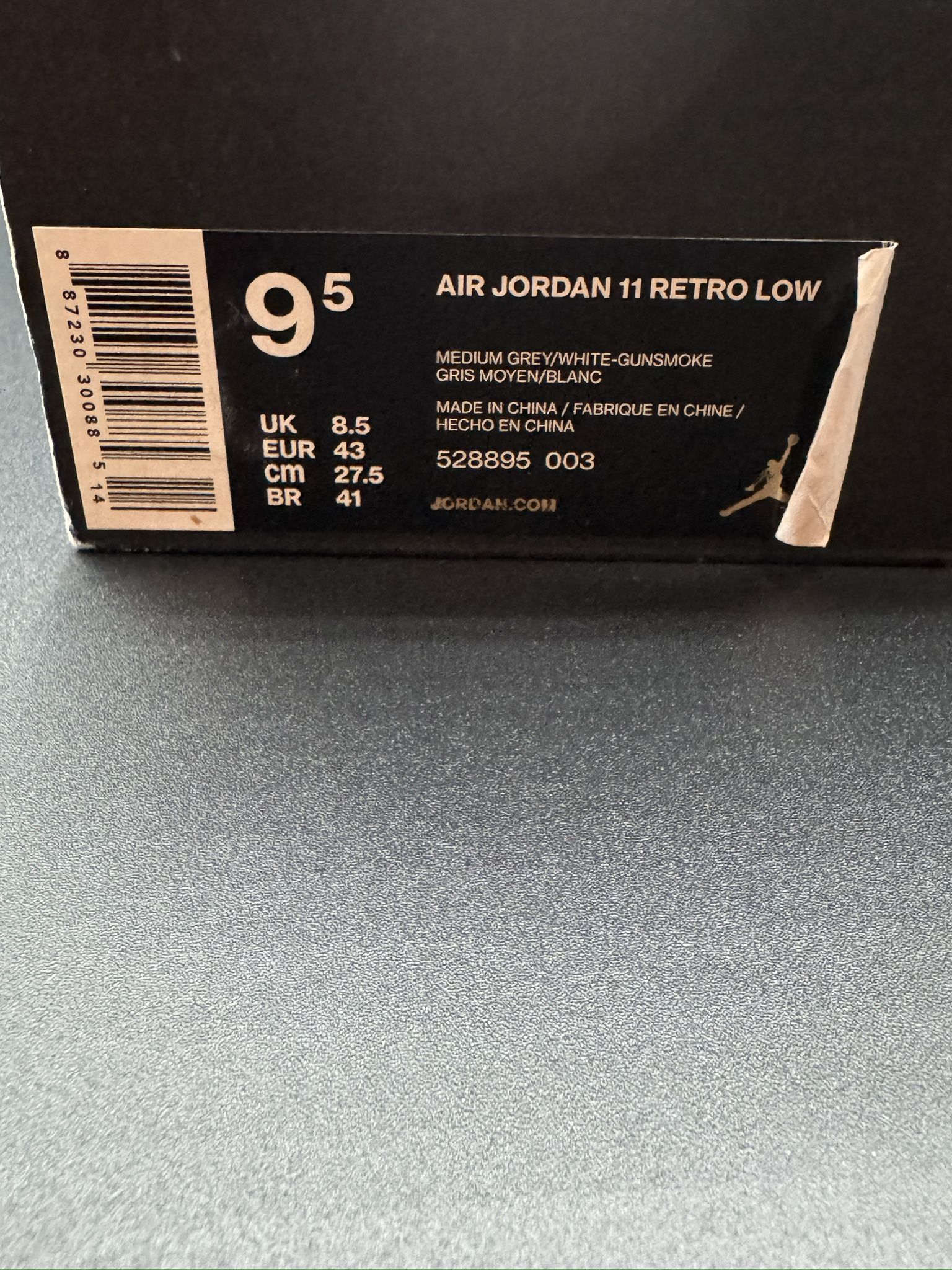 Air Jordan 11 Low Cool Grey