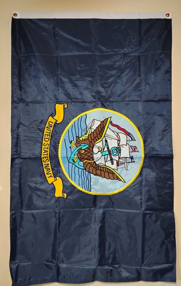 United States Navy Banner 3 x 5 Ft NEW