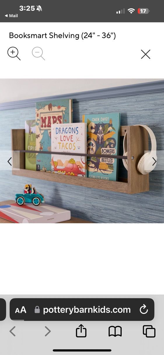Pottery Barn Kids Room Bookshelf