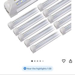 10 Pack 4 Feet LED Shop Lights