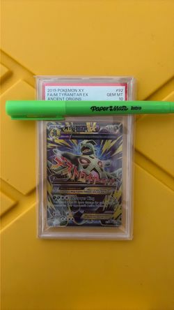 Full Art Mega Tyranitar ancient origins PSA 10