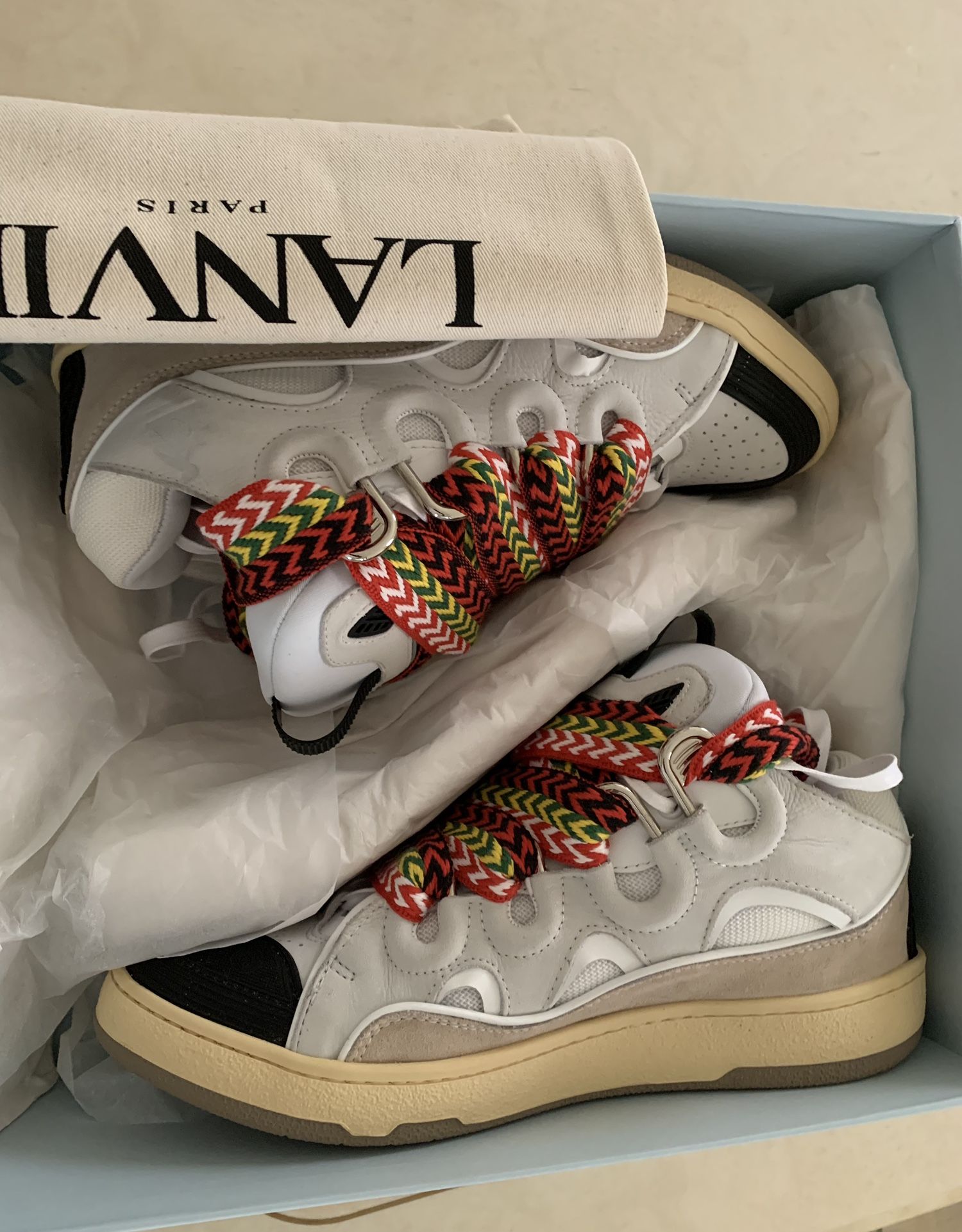 Lanvin Curb Sneakers