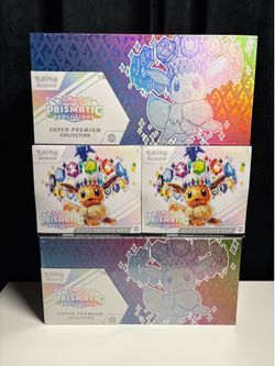 💎Prismatic Evolution Collection fire💎