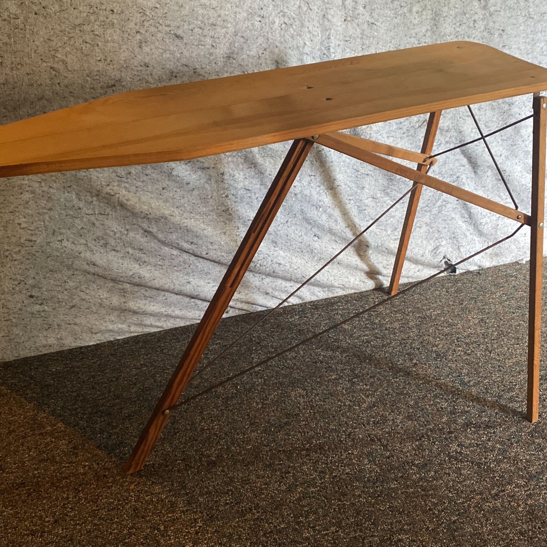 Vintage Pre 1950s Wood Ironing Board