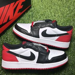 Air Jordan 1 Low OG Black Toe