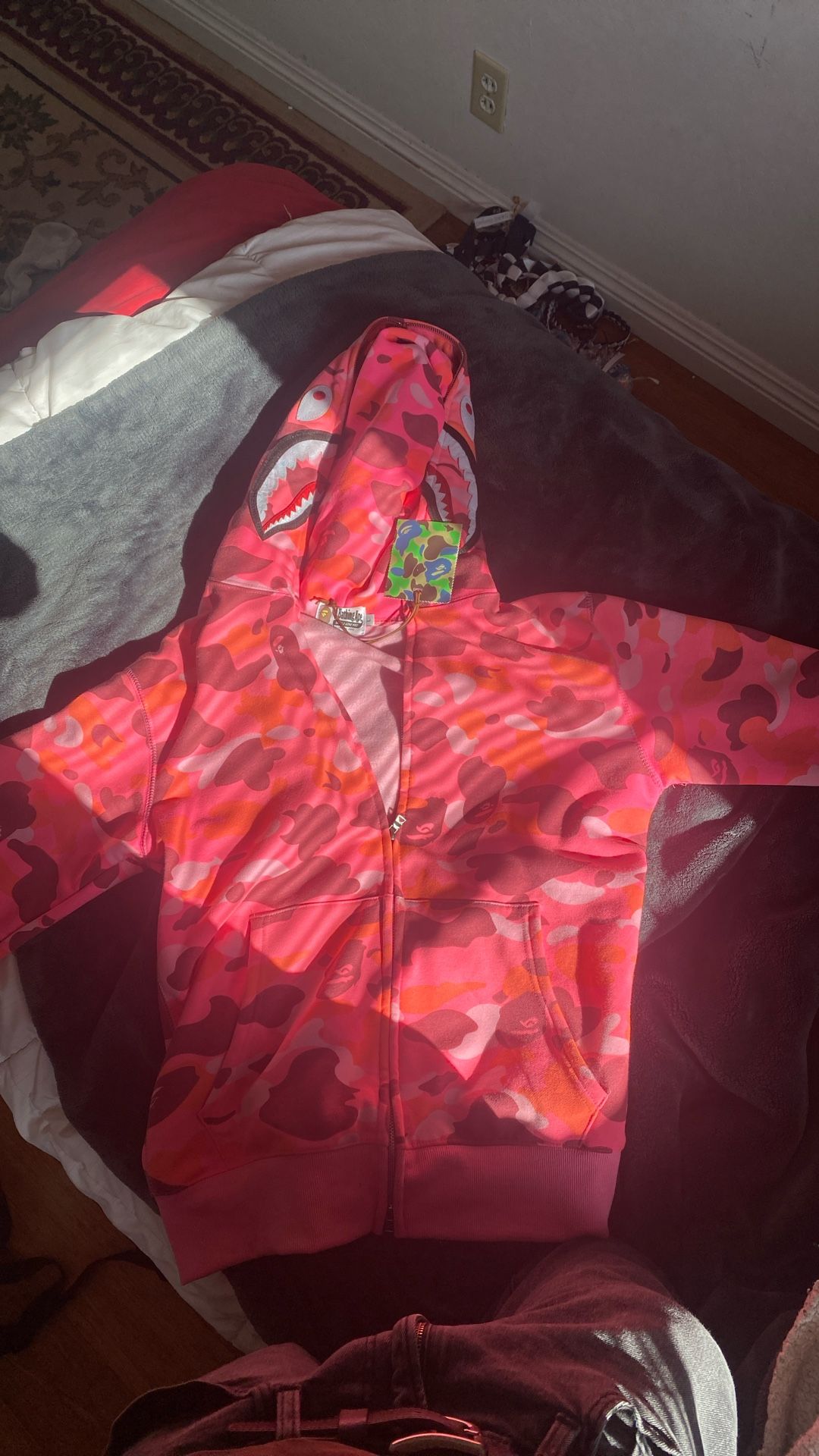 Pink Bape Jacket S