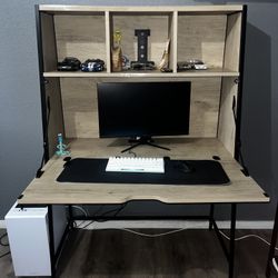 Hutch Secretary Desk 