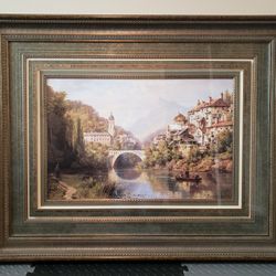 Framed And Matted Artwork - 37x47