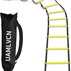 NEW! Sport Agility Ladder Soccer Training with Equipment Bag Fitness or Speed Agility Training for Training Football Soccer Basketball Athletes and Te