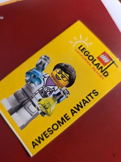 2 legoland tickets adult or child