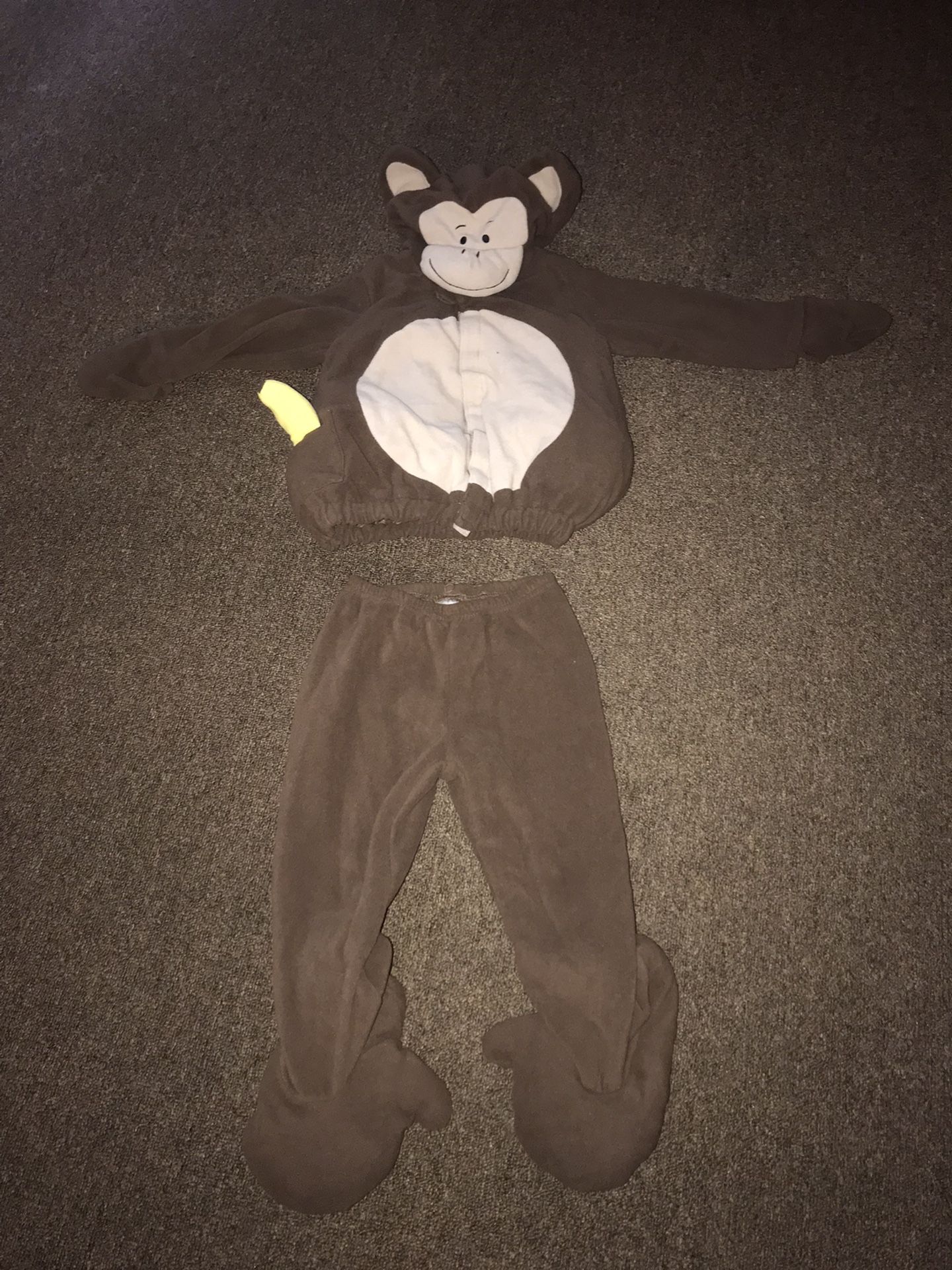  Monkey Halloween Costume 2T-3T