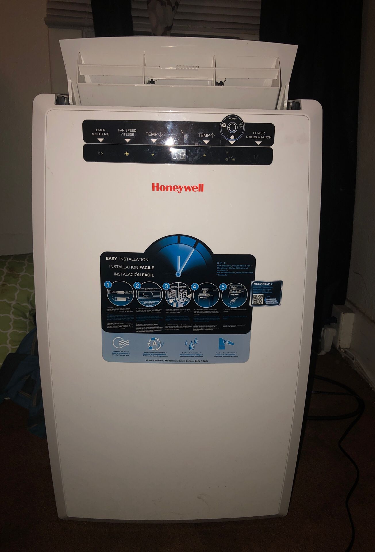 Honeywell AC unit (just the unit, no parts)