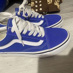 Blue Vans Shoes