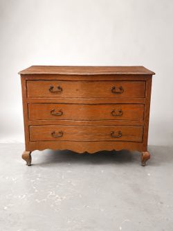 Vintage French Country 3-Drawer Dresser | Solid Wood | Cottage Style